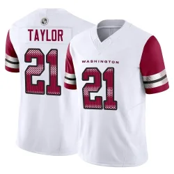 Washington Commanders Men's Limited White Vapor F.U.S.E. Jersey (21 Sean Taylor)