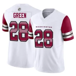 Washington Commanders Men's Limited White Vapor F.U.S.E. Jersey (28 Darrell Green)
