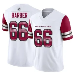 Washington Commanders Men's Limited White Vapor F.U.S.E. Jersey (66 Ricky Barber)