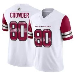 Washington Commanders Men's Limited White Vapor F.U.S.E. Jersey (80 Jamison Crowder)