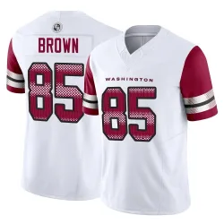 Washington Commanders Men's Limited White Vapor F.U.S.E. Jersey (85 Noah Brown)
