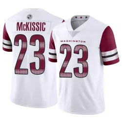 Washington Commanders Men's Limited White Vapor Jersey (23 J.D. McKissic)