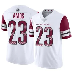 Washington Commanders Men's Limited White Vapor Jersey (23 Trey Amos)