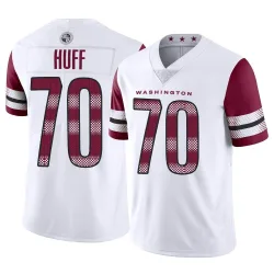 Washington Commanders Men's Limited White Vapor Jersey (70 Sam Huff)