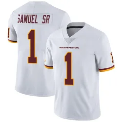 Washington Commanders Men's Limited White Vapor Untouchable Jersey (1 Deebo Samuel Sr.)