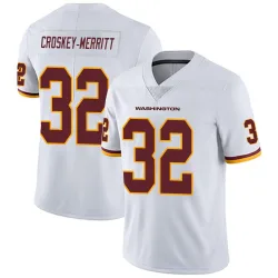 Washington Commanders Men's Limited White Vapor Untouchable Jersey (32 Jacory Croskey-Merritt)