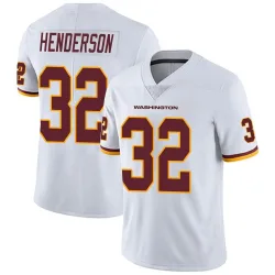 Washington Commanders Men's Limited White Vapor Untouchable Jersey (32 Xavier Henderson)