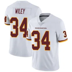 Washington Commanders Men's Limited White Vapor Untouchable Jersey (34 Michael Wiley)