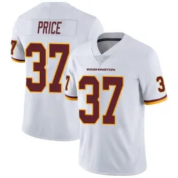 Washington Commanders Men's Limited White Vapor Untouchable Jersey (37 Bobby Price)