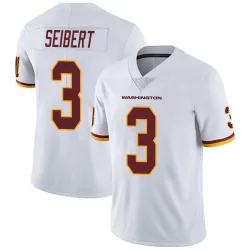 Washington Commanders Men's Limited White Vapor Untouchable Jersey (3 Austin Seibert)