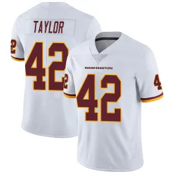Washington Commanders Men's Limited White Vapor Untouchable Jersey (42 Charley Taylor)