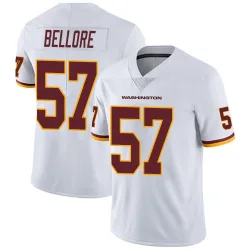 Washington Commanders Men's Limited White Vapor Untouchable Jersey (57 Nick Bellore)