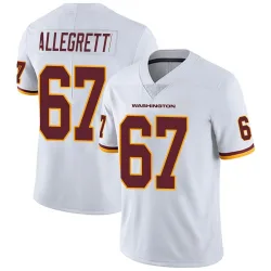 Washington Commanders Men's Limited White Vapor Untouchable Jersey (67 Nick Allegretti)