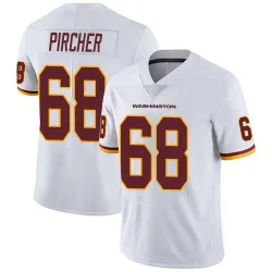 Washington Commanders Men's Limited White Vapor Untouchable Jersey (68 Max Pircher)