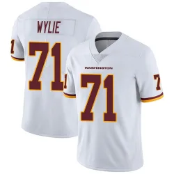 Washington Commanders Men's Limited White Vapor Untouchable Jersey (71 Andrew Wylie)