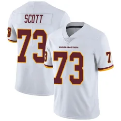Washington Commanders Men's Limited White Vapor Untouchable Jersey (73 Trent Scott)