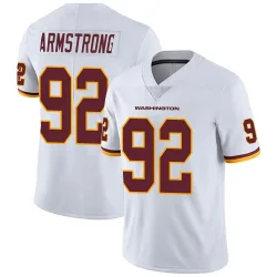 Washington Commanders Men's Limited White Vapor Untouchable Jersey (92 Dorance Armstrong)