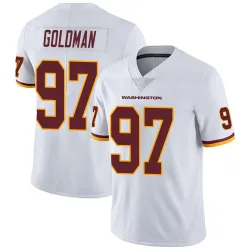 Washington Commanders Men's Limited White Vapor Untouchable Jersey (97 Eddie Goldman)