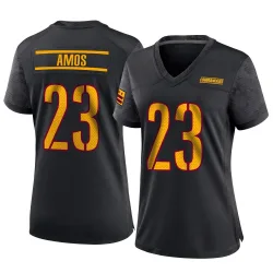 Washington Commanders Women's Game Black Alternate Jersey (23 Trey Amos)