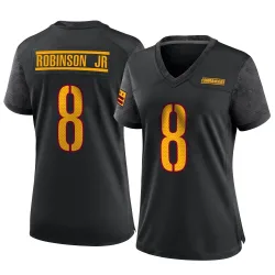 Washington Commanders Women's Game Black Alternate Jersey (8 Brian Robinson Jr.)