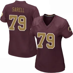 Washington Commanders Women's Game Burgundy Alternate Jersey (79 Foster Sarell)