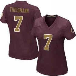 Washington Commanders Women's Game Burgundy Alternate Jersey (7 Joe Theismann)