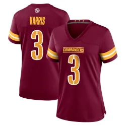 Washington Commanders Women's Game Burgundy Jersey (3 Will Harris)