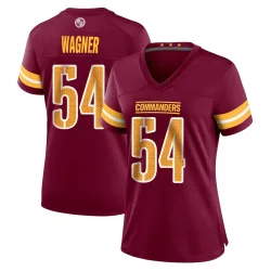 Washington Commanders Women's Game Burgundy Jersey (54 Bobby Wagner)
