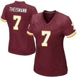 Washington Commanders Women's Game Burgundy Team Color Jersey (7 Joe Theismann)