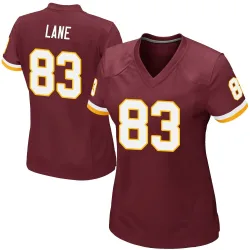 Washington Commanders Women's Game Burgundy Team Color Jersey (83 Jaylin Lane)