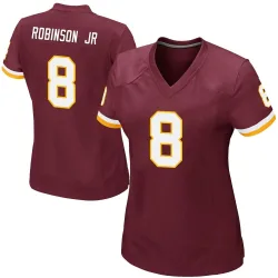 Washington Commanders Women's Game Burgundy Team Color Jersey (8 Brian Robinson Jr.)