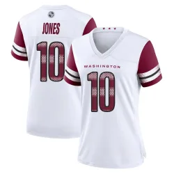 Washington Commanders Women's Game White Jersey (10 Jacoby Jones)