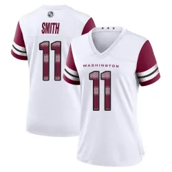 Washington Commanders Women's Game White Jersey (11 Alex Smith)