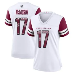 Washington Commanders Women's Game White Jersey (17 Terry McLaurin)