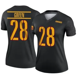 Washington Commanders Women's Legend Black Alternate Jersey (28 Darrell Green)