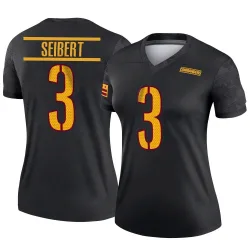 Washington Commanders Women's Legend Black Alternate Jersey (3 Austin Seibert)