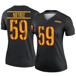Washington Commanders Women's Legend Black Alternate Jersey (59 Bryce Notree)