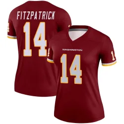 Washington Commanders Women's Legend Burgundy Jersey (14 Ryan Fitzpatrick)