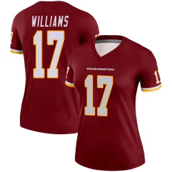 Washington Commanders Women's Legend Burgundy Jersey (17 Doug Williams)