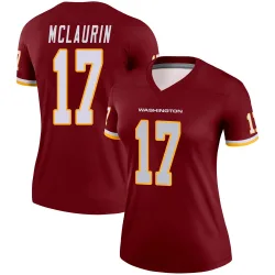 Washington Commanders Women's Legend Burgundy Jersey (17 Terry McLaurin)