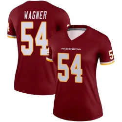 Washington Commanders Women's Legend Burgundy Jersey (54 Bobby Wagner)
