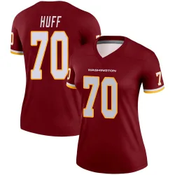 Washington Commanders Women's Legend Burgundy Jersey (70 Sam Huff)