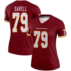 Washington Commanders Women's Legend Burgundy Jersey (79 Foster Sarell)