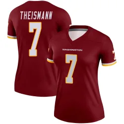 Washington Commanders Women's Legend Burgundy Jersey (7 Joe Theismann)