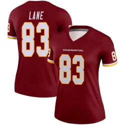 Washington Commanders Women's Legend Burgundy Jersey (83 Jaylin Lane)