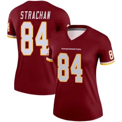 Washington Commanders Women's Legend Burgundy Jersey (84 Mike Strachan)