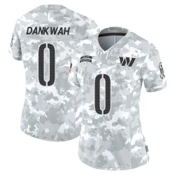Washington Commanders Women's Limited Arctic Camo 2024 Salute to Service Jersey (0 Anim Dankwah)