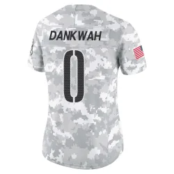 Washington Commanders Women's Limited Arctic Camo 2024 Salute to Service Jersey (0 Anim Dankwah)