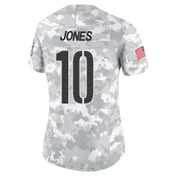 Washington Commanders Women's Limited Arctic Camo 2024 Salute to Service Jersey (10 Jacoby Jones)