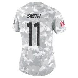 Washington Commanders Women's Limited Arctic Camo 2024 Salute to Service Jersey (11 Alex Smith)